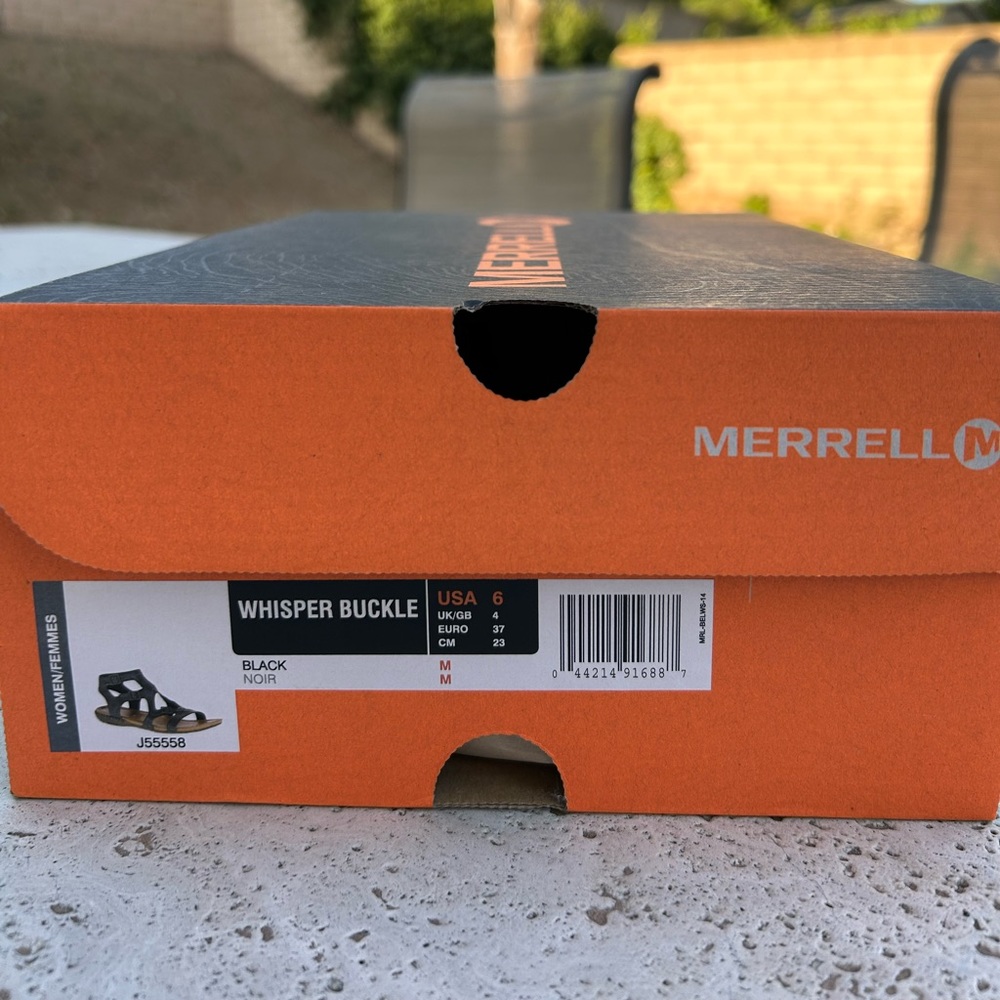 ✨NEW✨MERRELL LEATHER SANDALS - Picture 7 of 8